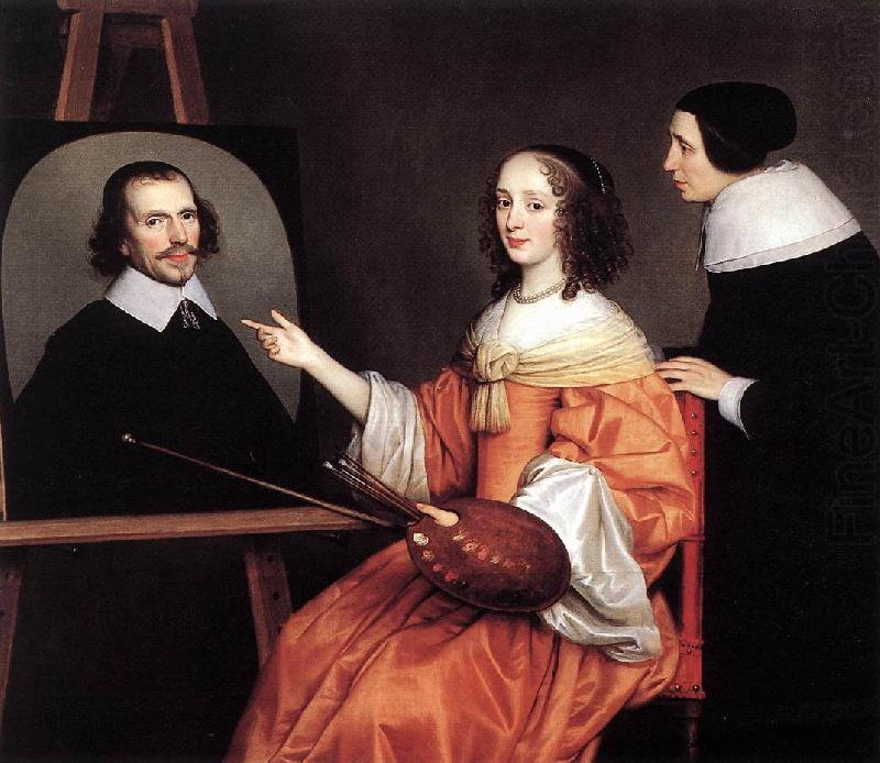 HONTHORST, Gerrit van Margareta Maria de Roodere and Her Parents sg china oil painting image
